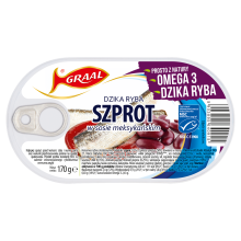 Graal Szprot w sosie meksykańskim 170 g