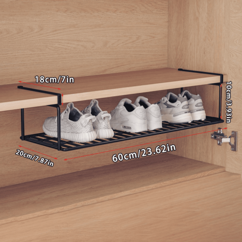 XTMPMY Layered Shoe Rack with Partition 1pc 1