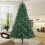 Christmas Tree 6ft Realistic Spruce PVC Unlit Green 4