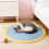 Tapis pour chat en corde de coton réversible et lavable 2