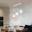 Industrial Retro Pendant Light White E27 Cage 39 inch Chain 4