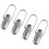 Set van 4 aluminium waslijnspanners 5