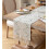 Τραπεζομάντηλο Boho 13x90 εκ., Φυσικό Βαμβάκι με Φούντες 2