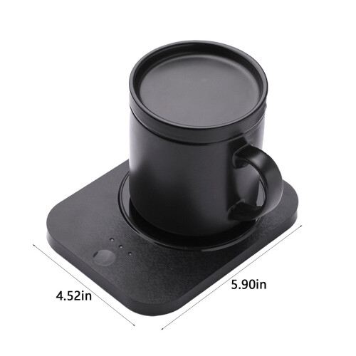 Set scaldatazze da caffè con ricarica wireless, 355 ml (12 oz) 2