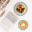 Ronde, hittebestendige siliconen placemats, set van 4 5