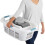 Witte plastic wasmand 17,75 x 9,38 x 25,75 inch 3