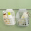 Panier de rangement suspendu en PP 24 x 18 x 9 cm 3