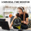 XTUGA Audio Interface, Computer Audio Interfaces for Recording Music XLR with 3.55m Microphone Jack, USB Audio Interface for PC, Studio, Ultra-low La 4