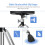 SONICAKE Heavy Duty Drum Throne Height Adjustable Padded Stool Double Braced Ant 6
