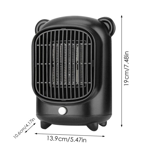 Riscaldatore portatile da 500W 12V per tenda e uso interno 2