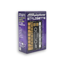 Stylophone Stylosette - Touch Keyboard x Cassette - The Mini Analog Synthesizer Keyboard | Synth Musical Instrument | Touch-Sensitive Keys, Built-in