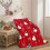 Couverture polaire sapin de Noël 5