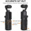 For DJI Osmo Pocket3Multi-functional Extended Frame Cold Shoe Expansion, Comfortable Extended Handle Accessory 7