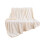 Mykt fleece-teppe med pompongfrynser 2