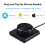 USB Volume Control Knob, COOIDEA Volume Controller, Multimedia Controll Knob with one Key Mute/Pause Function for PC, Support Windows/Mac/IOS/Android 5