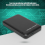 Gabinete para disco rígido móvel de 2,5 polegadas com USB 3.0 e SATA 3.0 de alta velocidade (6 Gbps), compatível com HDs de até 3 TB com 3