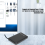 Gabinete para disco rígido móvel de 2,5 polegadas com USB 3.0 e SATA 3.0 de alta velocidade (6 Gbps), compatível com HDs de até 3 TB com 7