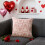 Valentijns pluche kussensloopset 40x40 45x45 50x50cm 4
