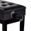 GRANDMA SHARK Piano Stool, Dressing Table Stool, Height Adjustable, Single Seat 6