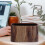 Bruine PP bureauprullenbak 22,5x14,5x10cm 3