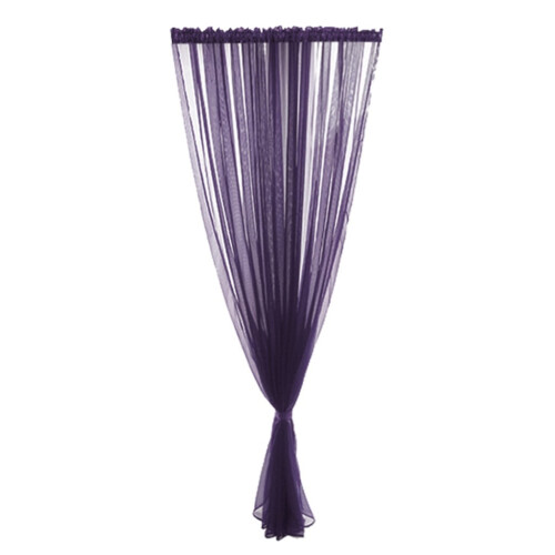 Meiiso blackout curtain grape purple 200x100cm single panel 1