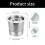 Coffee Capsuled Cup Refillable Coffee-Two filters 1 spoon 5