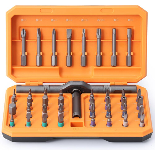 42-in-1 Magnetic Ratchet Screwdriver Set