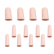 Paquete de 12 protectores de dedos de silicona para callos, grietas y