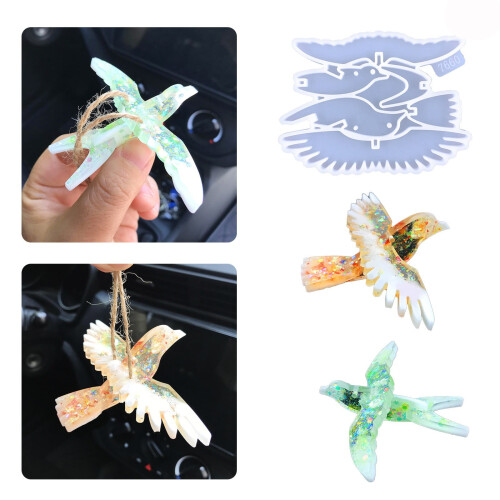 Ongmies DIY Καλούπι Σιλικόνης Clearance Resin Γυαλιστερό Καλούπι Σιλικόνης Κρεμαστό Καλούπι 2
