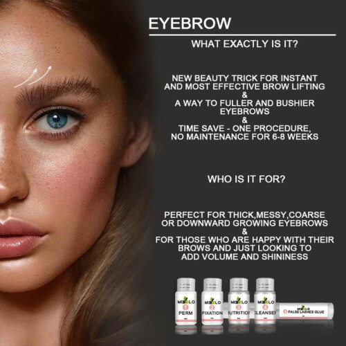 Eyebrow Lift and Lash Curling Kit 2-in-1 2