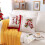 Julkuddfodral i sammet, 4-pack, 36x36 cm 3