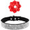 Σετ κολάρου και λουριού για κατοικίδια Derest Cute Sparkling Rhinestone, από μαλακό δέρμα σουέτ, 5