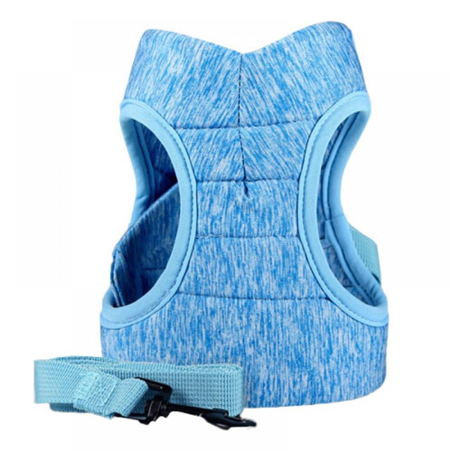 Cat Harness Soft Mesh Vest Adjustable Escape-Proof 1