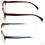 Women's Cateye Reading Glasses Anti-Blue Light UV 3