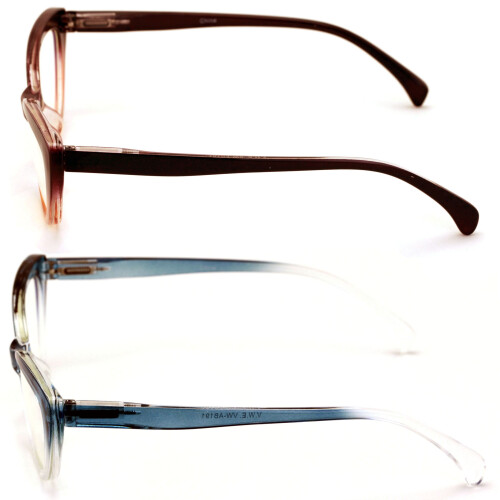 Women's Cateye Reading Glasses Anti-Blue Light UV 2