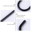 6pcs Black Wrought Iron Balcony Railing Hooks for Hanging Flower Boxes & Planters 4