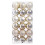 Christmas Tree Ball Ornaments Beige 3 cm 36 pcs 2