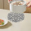 Snowflake Dining Table Mats Heat Insulating Geometric 4-Pack 2