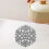 Snowflake Dining Table Mats Heat Insulating Geometric 4-Pack 4