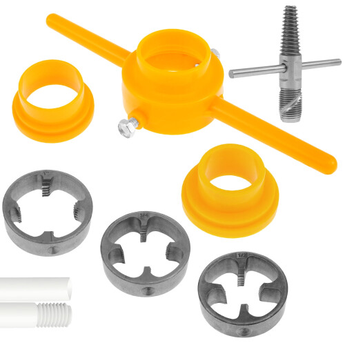 Kit de filetage PVC et d'extracteur de vis pour usage domestique 2