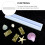 Καλούπι σιλικόνης Eease Resin Domino Rack & Stand για χειροτεχνίες DIY 2