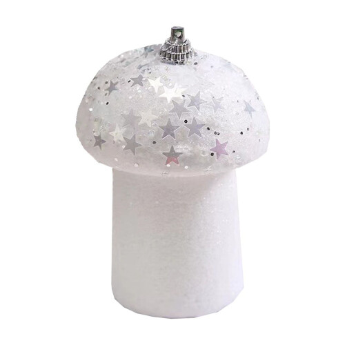 Black Christmas Tree Ornaments Irregular Ball 3.14in 1
