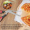 Ciseaux à pizza Giyblacko en acier inoxydable (1 pièce) 5