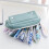Cailmei nylon pencil case double layer gray 4