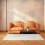 Tapis en microfibre peluche shaggy vert 1D 7