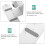 Support de sonnette antivol en alliage d'aluminium 6