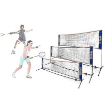 Portable Folding Simple Blue 3m Tennis Net Badminton Net