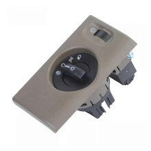 2004-2008 Ford F150 Headlight Dimmer Switch with Fog Light Control - Gray 5L3Z-11654-DAB Upgrade