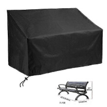 Two Seat Outdoor Garden Park Terrace Bench Waterproof Dust Cover Sofa Chair Table Dust Cover