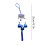 Blue Eyes Metal Wind Chimes with Tassel Pendant 3